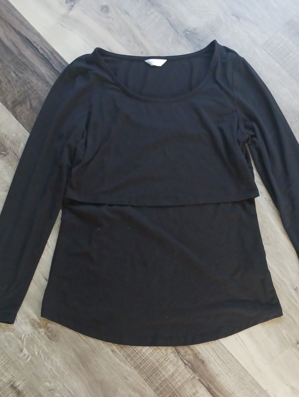 Kindred Bravely Black Long Sleeve Nursing Top